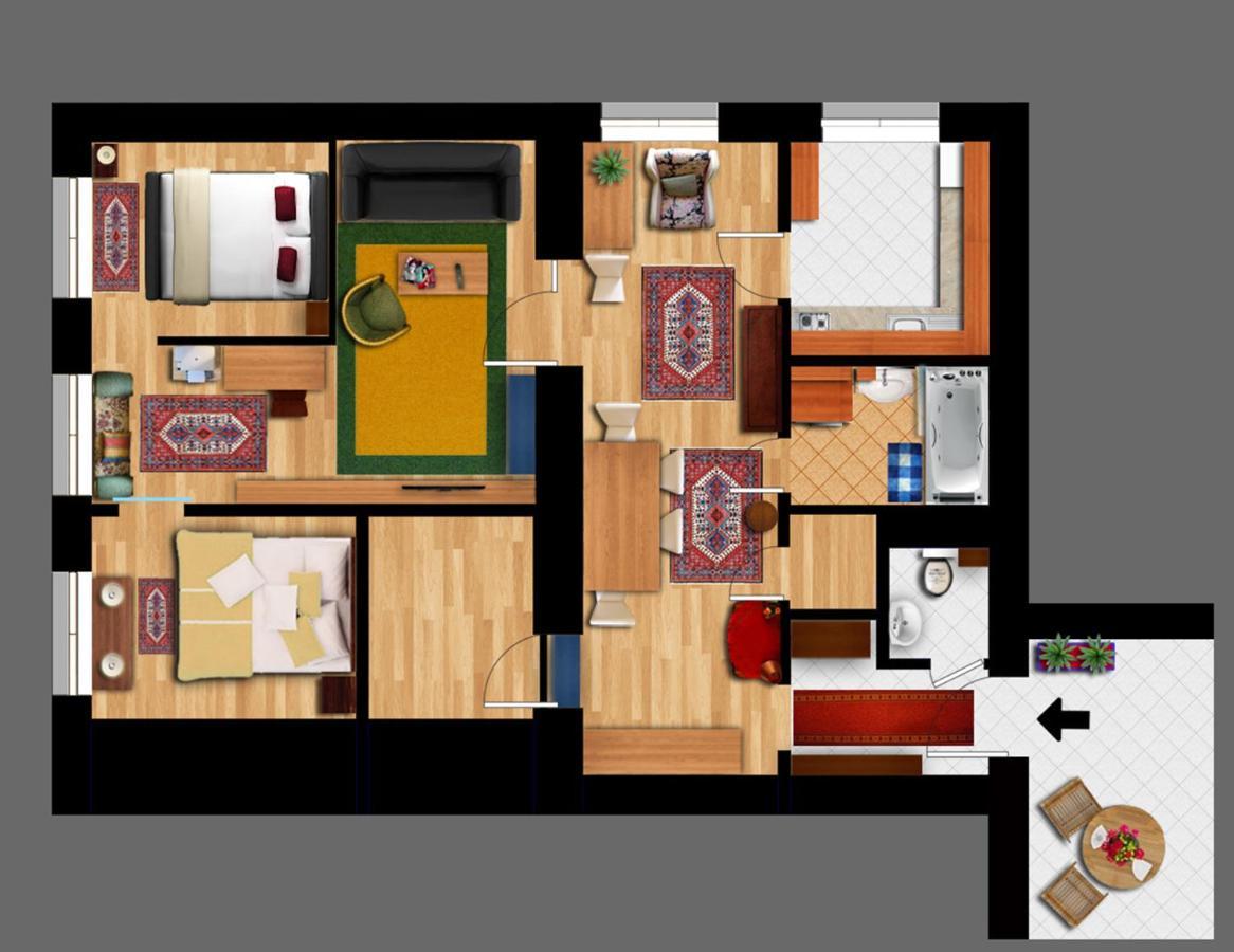 Theaterland Classic Apartments บูดาเปสต์ ภายนอก รูปภาพ