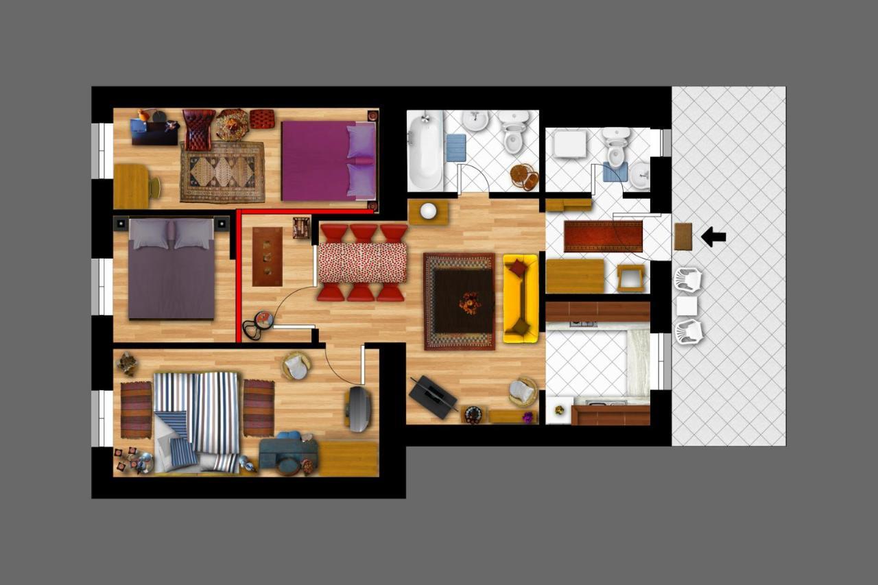 Theaterland Classic Apartments บูดาเปสต์ ภายนอก รูปภาพ